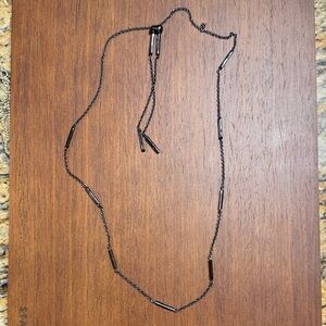 Black Chain Necklace